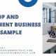 DEVELOP AND IMPLEMENT BUSINESS PLANS SAMPLE
