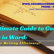 The Ultimate Guide to Counting Words in Word: Boost Your Writing Efficiency!